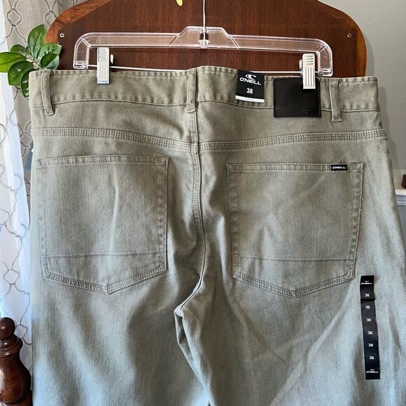 NWT O'neill Townes Modern Stretch Denim Pants size 38 Gray color jeans - Picture 6 of 9